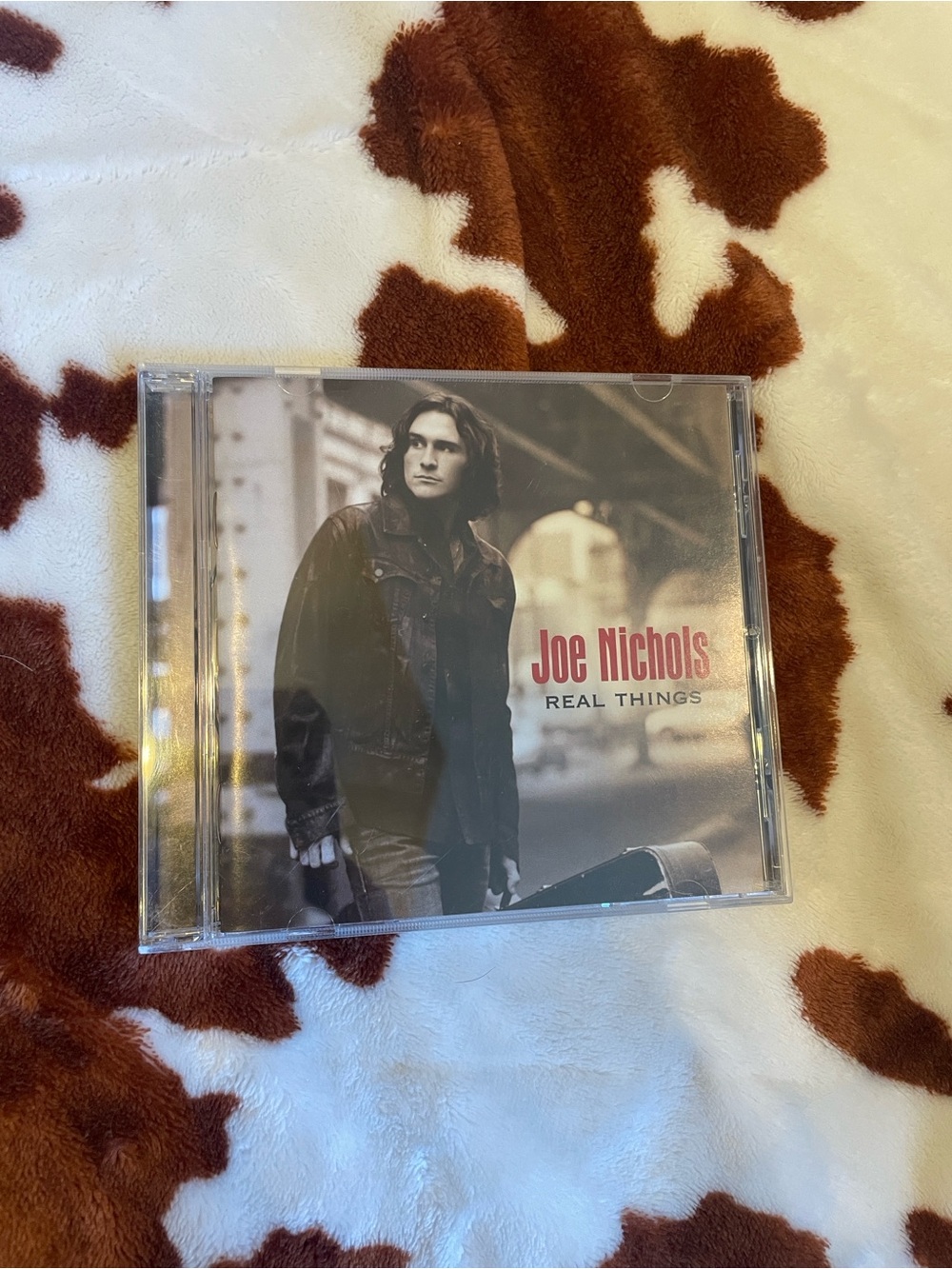 Joe Nichols 'Real Things' CD in Clear and Black Jewel Case
